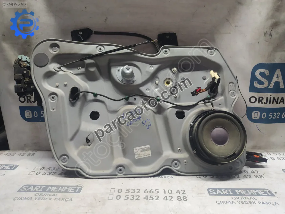 Çıkma vw caddy sol ön cam krikosu k-862