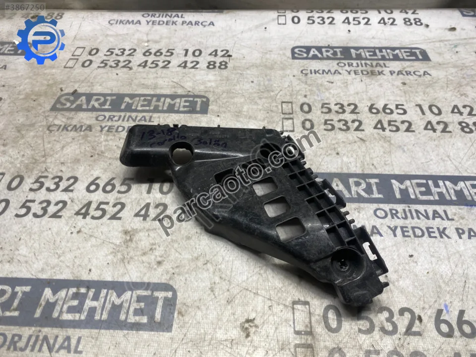 Çıkma toyota corolla sol ön tampon braketi