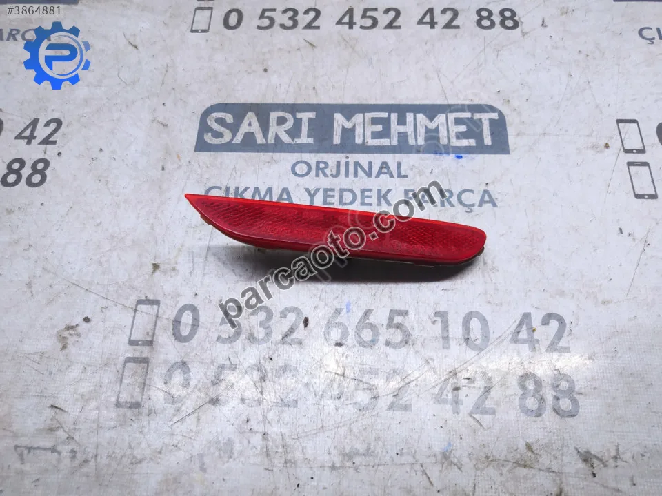 Nissan Qashqai Tampon Reflektörü - Konya Selçuklu