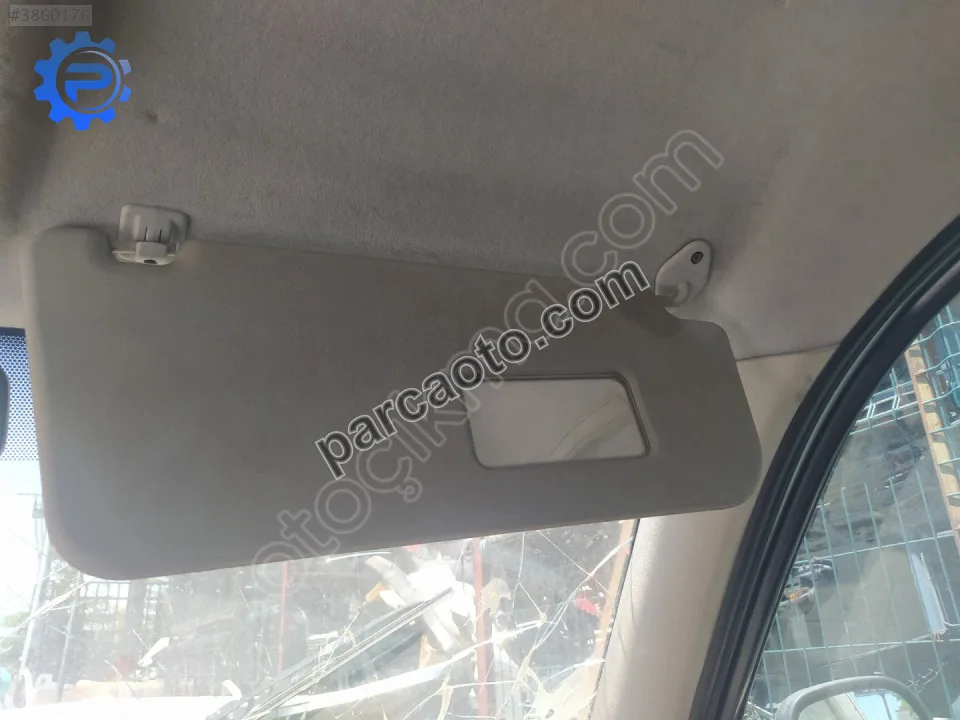 Çıkma citroen berlingo partner sağ ön güneşlik