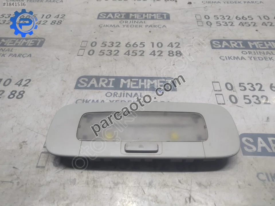 Çıkma vw passat arka tavan lambası 1k0947291