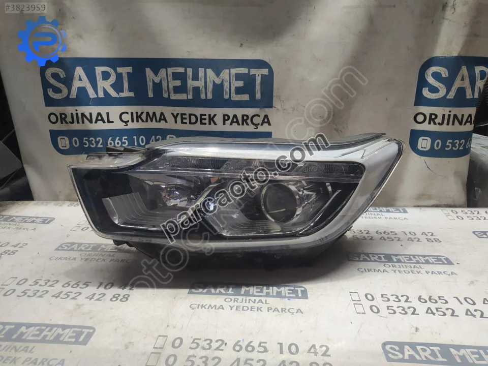Çıkma ssangyong musso grand sol ön far 83101-36000