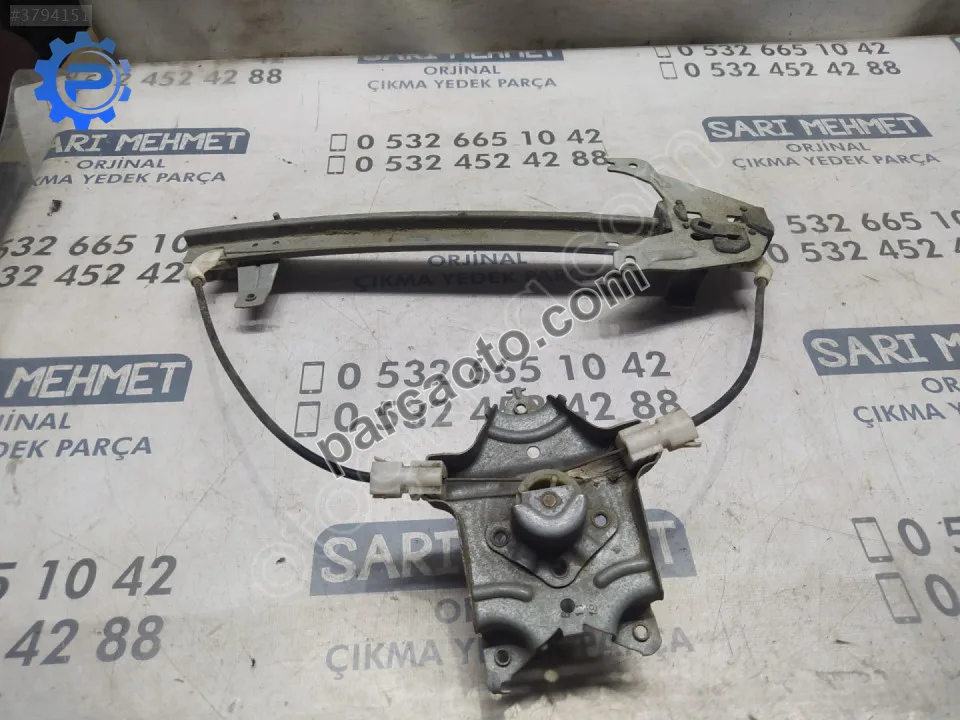 Çıkma nissan primera sol arka cam krikosu k-850