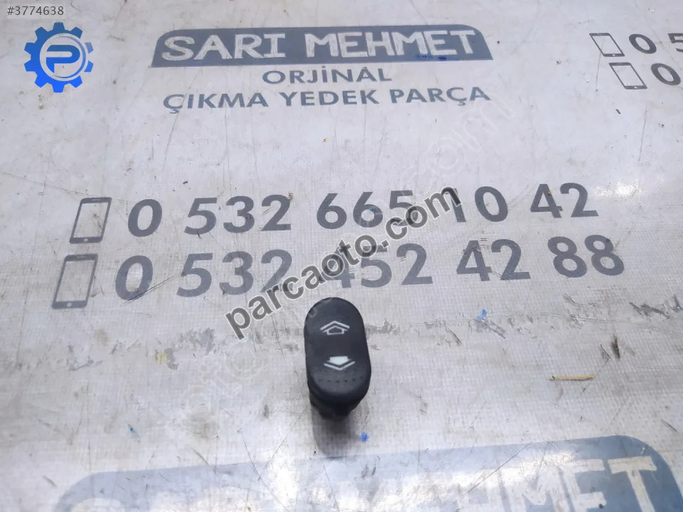 Çıkma ford focus 1 tekli cam düğmesi