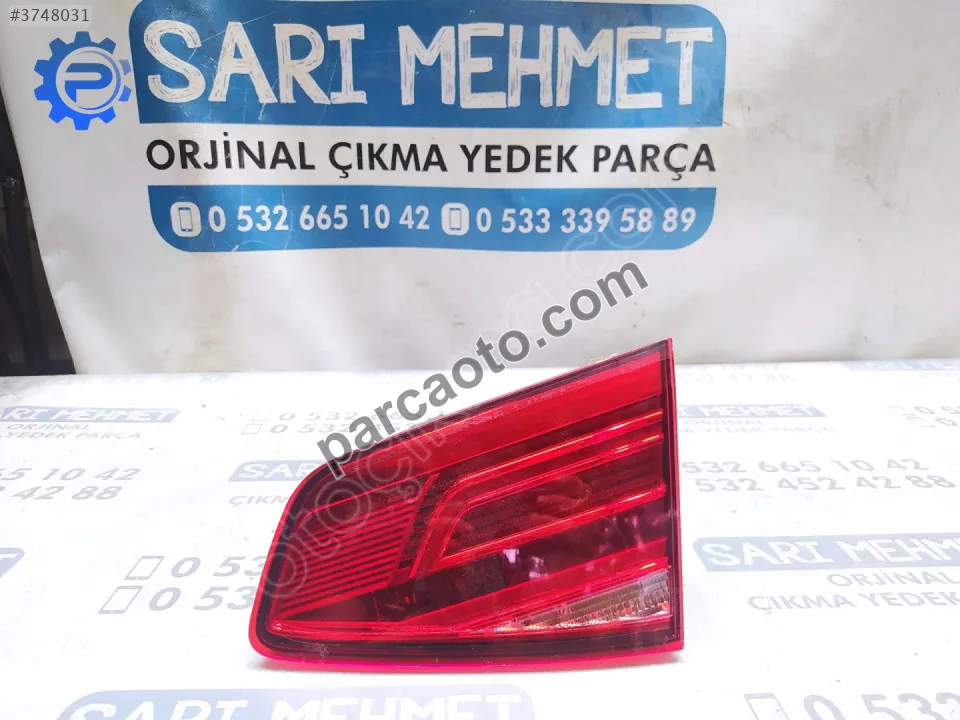 Çıkma vw passat b8 sağ iç stop s-04