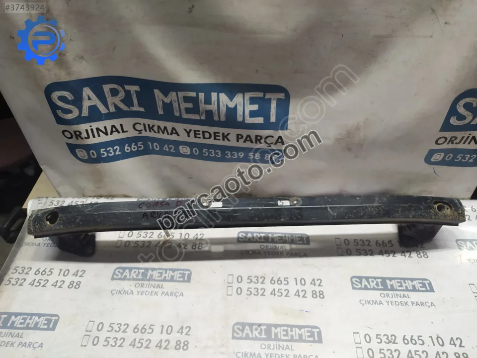 Çıkma opel corsa d e arka tampon demiri 13188290 td-16