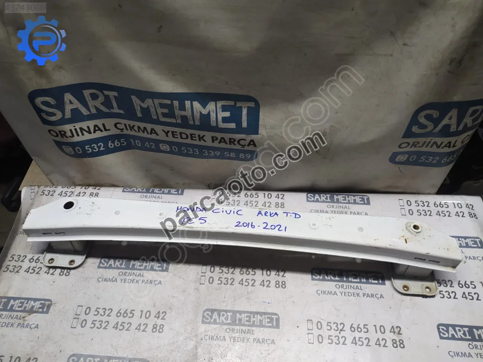 Çıkma honda civic fc5 arka tampon demiri 2016-2021 td-06