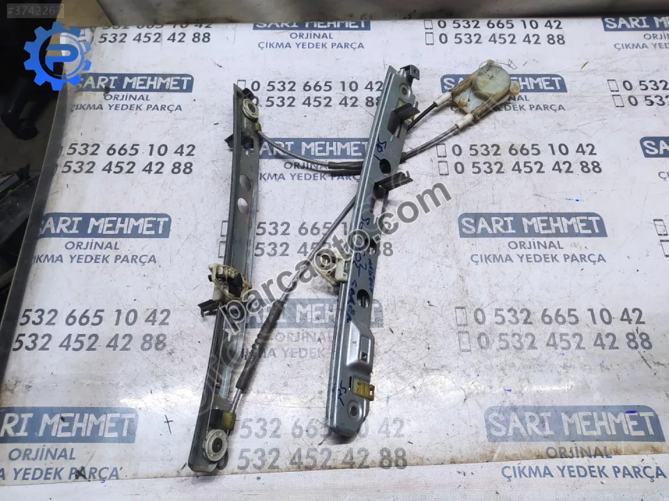 Çıkma renault megane 2 sol ön cam krikosu k-836