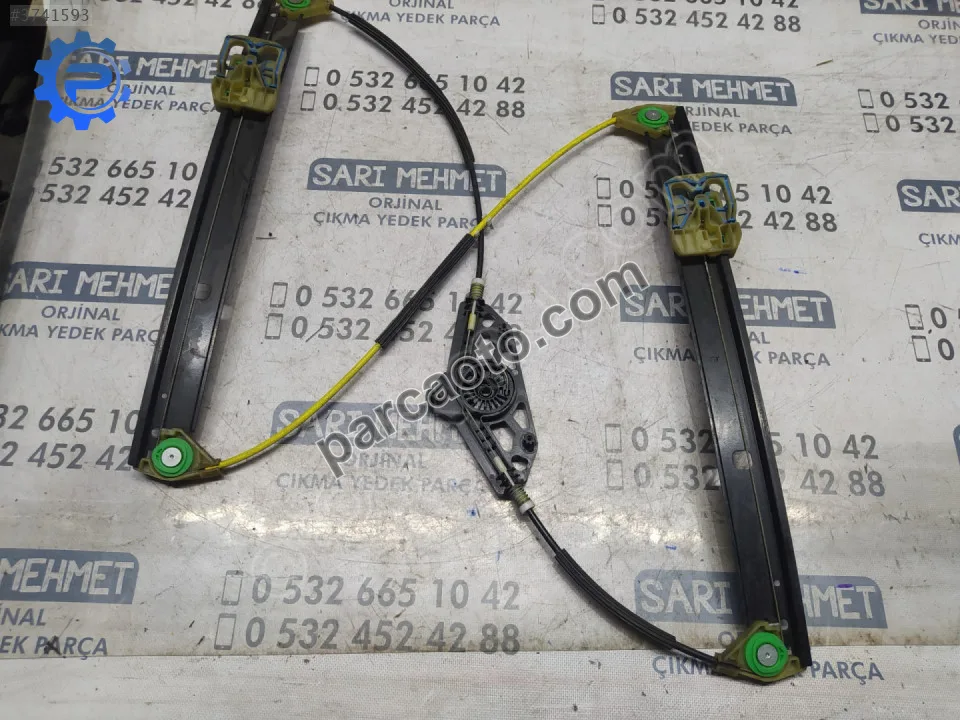 Çıkma skoda octavia sağ ön cam krikosu k-825
