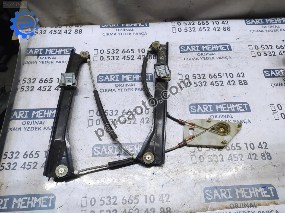 Çıkma vw polo sol ön cam krikosu k-824