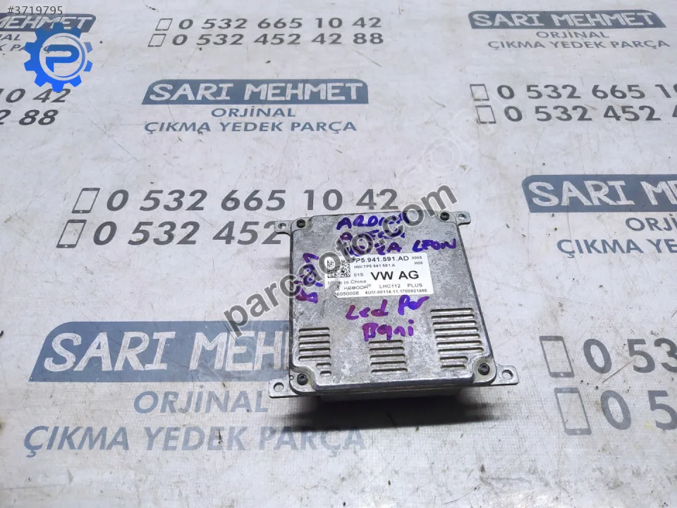 Çıkma seat ibiza leon arona ateca far beyni 7p5941591ad