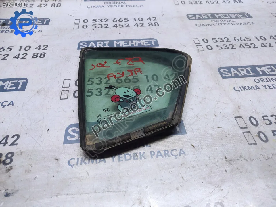 Honda Civic Kelebek Cam Arka - Konya Selçuklu
