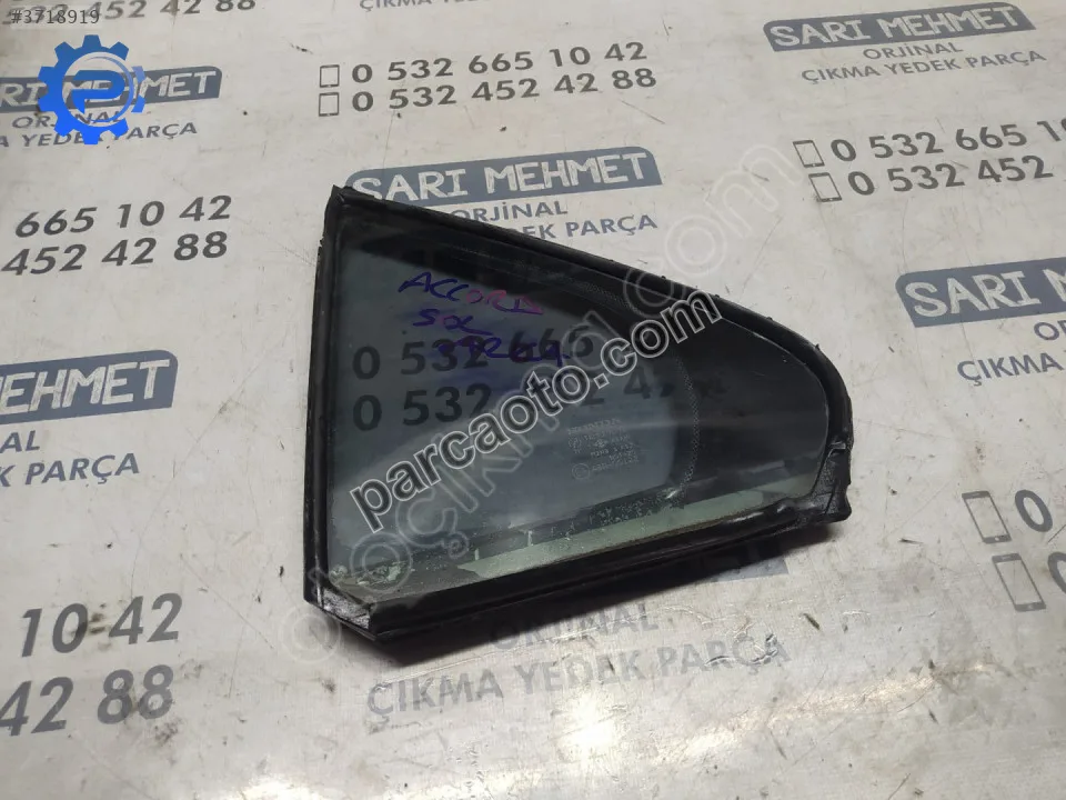 Honda Accord Kelebek Cam Arka - Konya Selçuklu