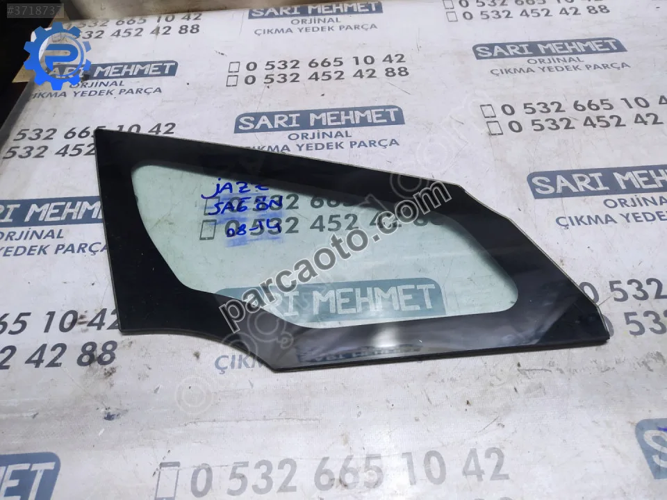 Çıkma honda jazz sağ ön kelebek camı (08-14) 43r-005834