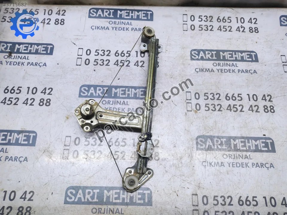Çıkma opel corsa c sol arka cam krikosu k-801