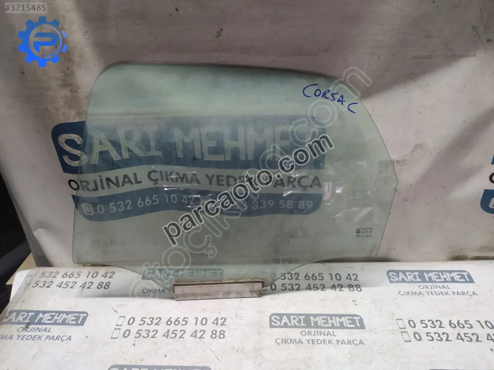 Opel Corsa Kapı Camları - Konya Selçuklu