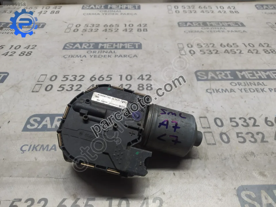 Audi A7 Silecek Motoru - Konya Selçuklu