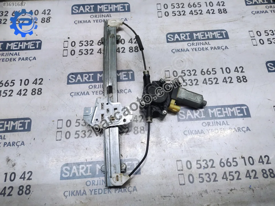Çıkma hyundai accent era sağ arka cam krikosu k-791