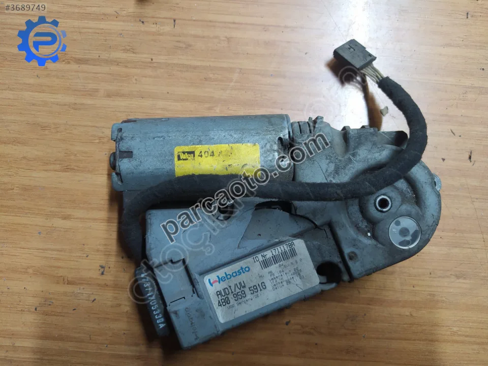 Audi A4 Sunroof Motoru - Konya Selçuklu