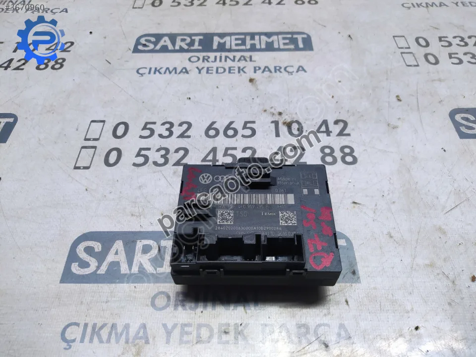 Audi Q7 Merkezi Kilit Motoru - Konya Selçuklu