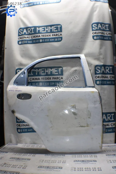 Çıkma chevrolet aveo sedan sağ arka kapı 1992