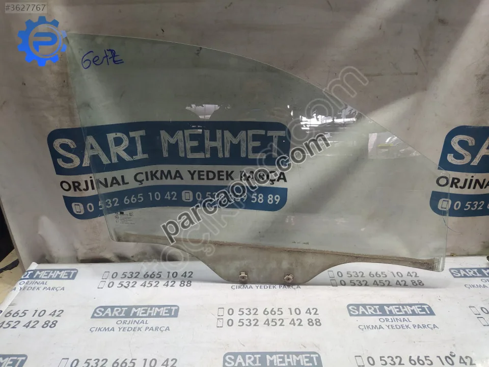 Çıkma hyundai getz sağ ön kapı camı