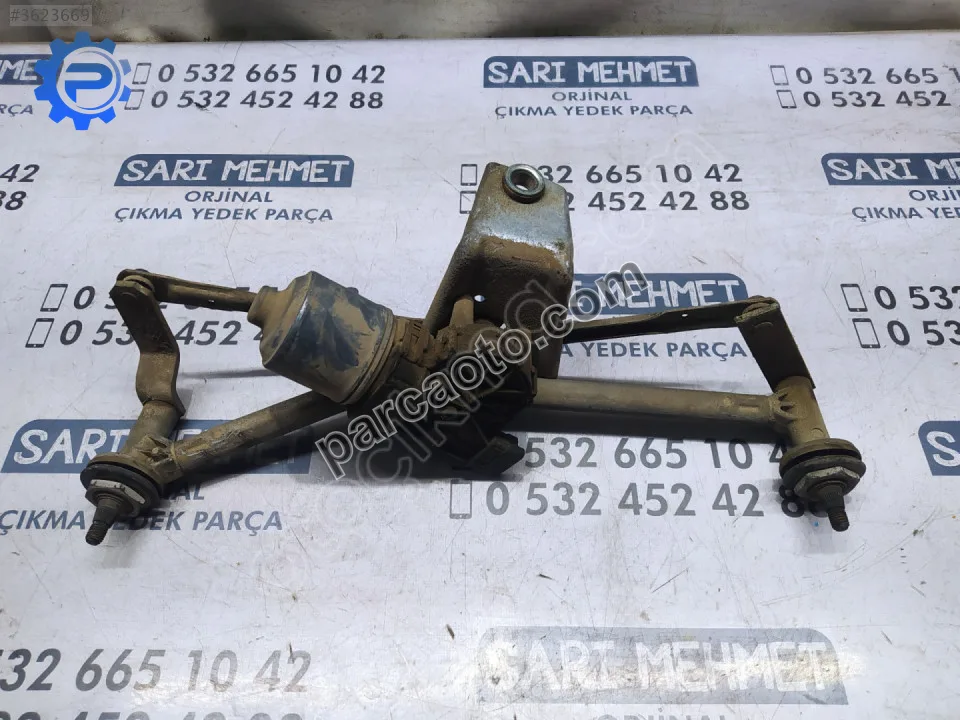 Çıkma peugeot 206 ön silecek mekanizması motoru