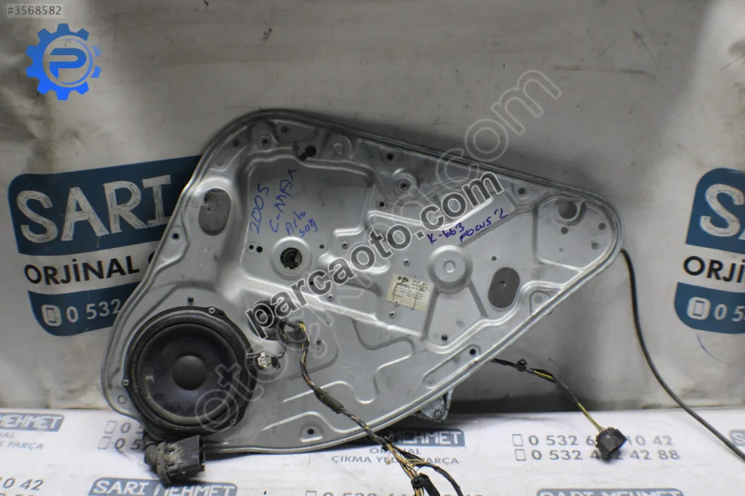 Çıkma ford focus 2 sağ arka cam krikosu k-663