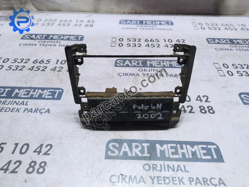 Çıkma vw polo klima kontrol paneli çerçevesi