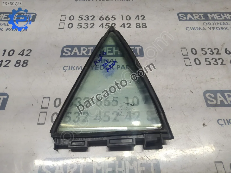 Toyota Auris Kelebek Cam Arka - Konya Selçuklu