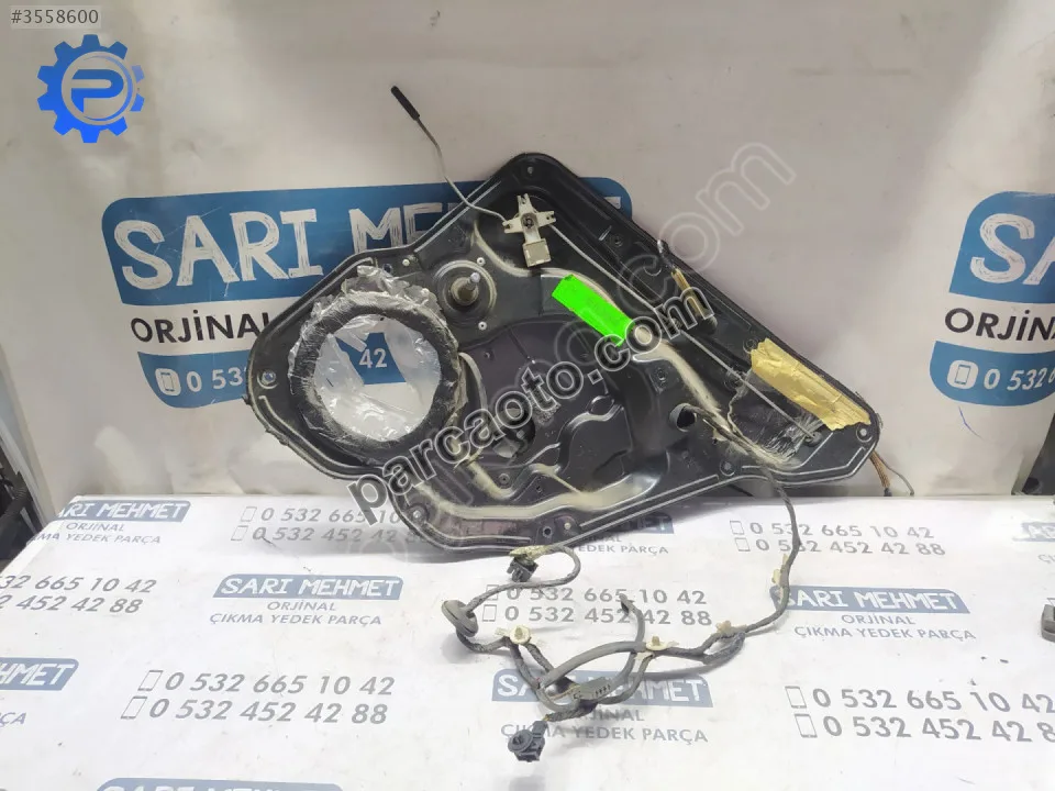 Çıkma seat toledo sağ arka cam krikosu