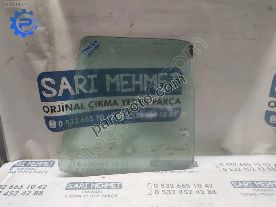 ÇIKMA FİAT TEMPRA SOL ARKA KAPI CAMI ÇIKMA FİAT TEMPRA SOL ARKA KAPI CAMI