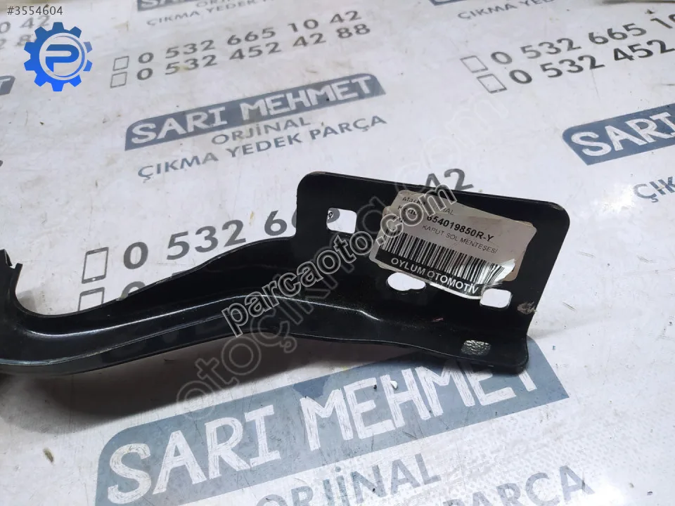 Çıkma renault clio 5 motor kaputu menteşesi sol