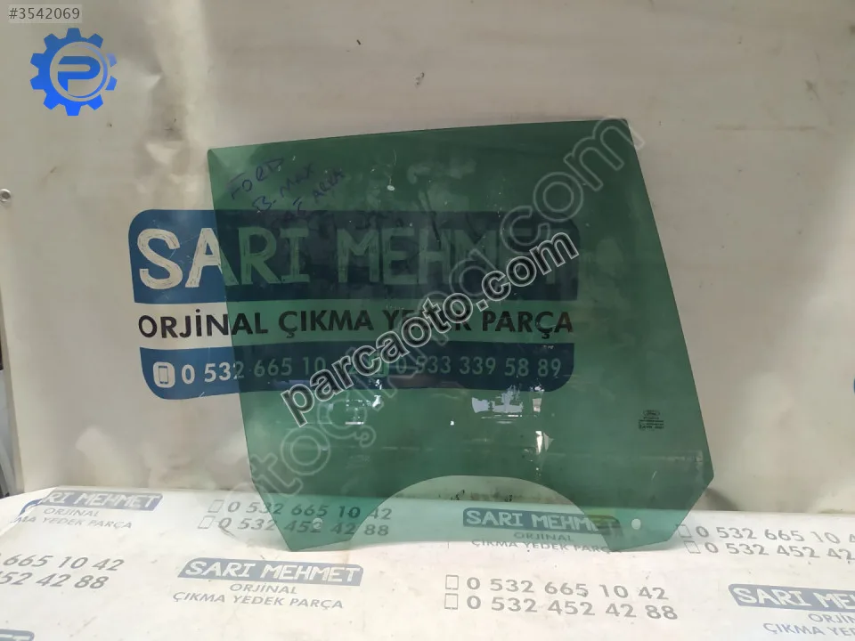 Çıkma ford b-max sağ arka kapı camı