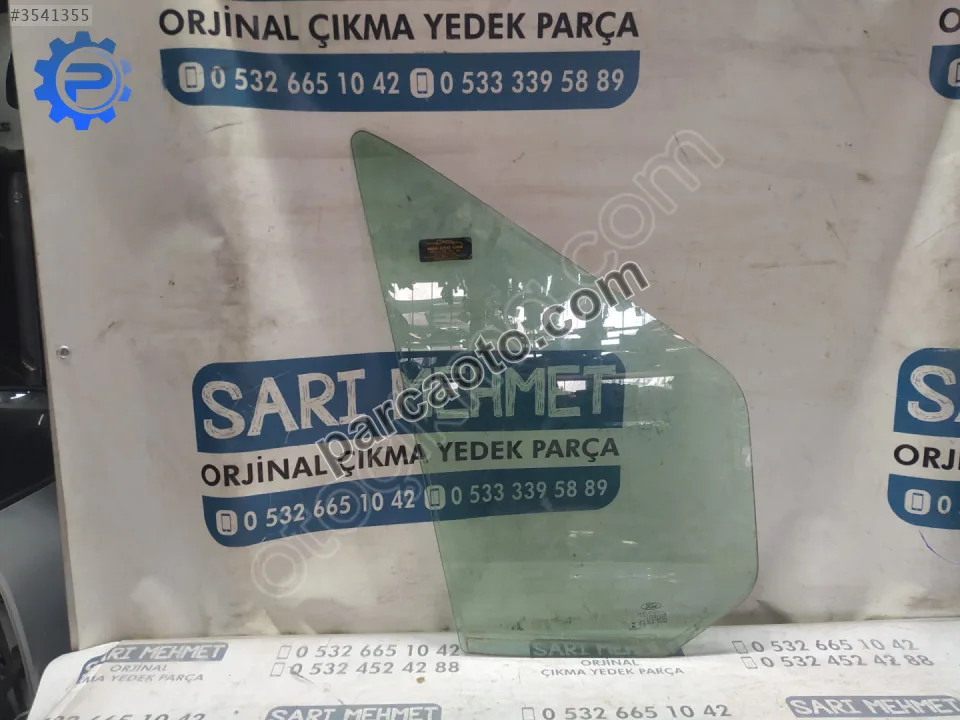 Çıkma ford transit sağ ön kelebek camı