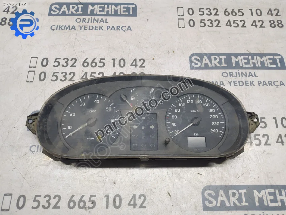 Renault Megane Gösterge Paneli - Konya Selçuklu