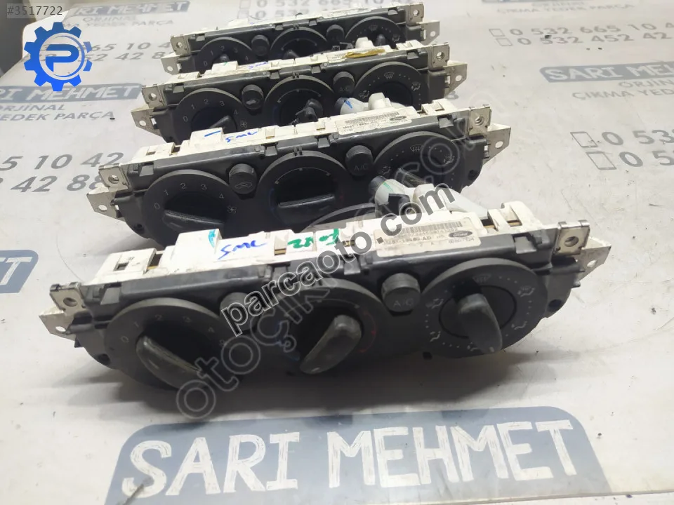 Çıkma ford fiesta klima kontrol paneli 3m5t-19980-ad