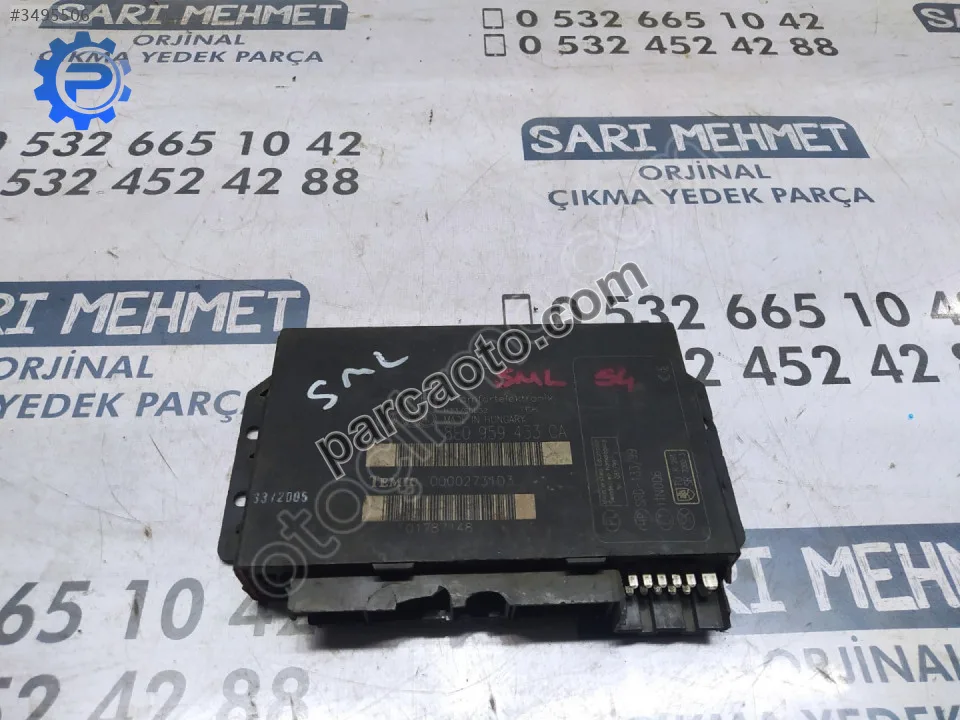 Çıkma audi a4 konfor beyni 8e0959433ca