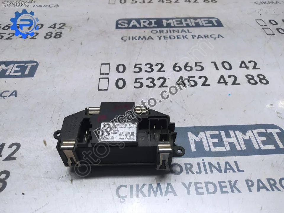 Çıkma vw golf 5 jetta passat kalorifer rezistansı 3c0907521d