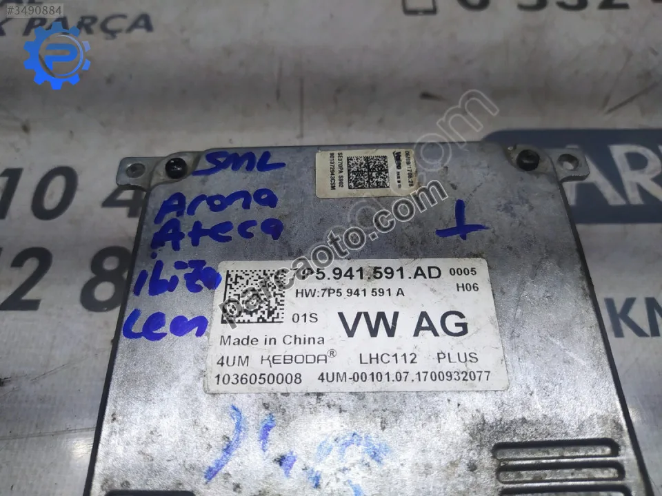 Seat Ibiza Far Beyni - Konya Selçuklu