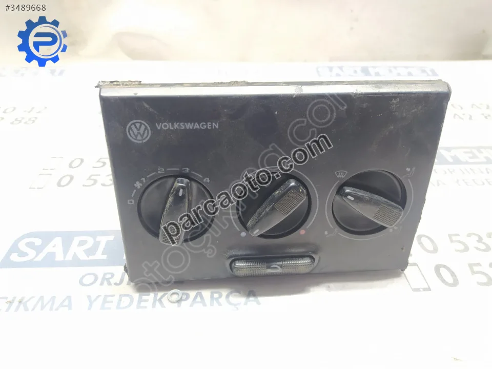 Çıkma vw transporter t4 klima kontrol paneli