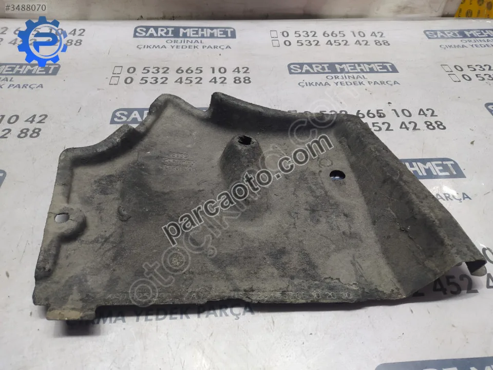 Çıkma audi a6 c7 sağ ön motor alt muhafaza