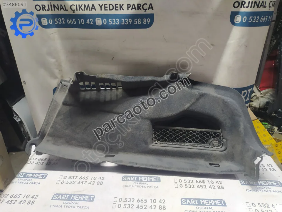 Çıkma audi a6 c7 bagaj kapağı döşemesi sağ
