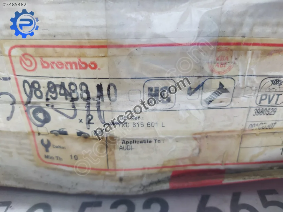 Volkswagen Golf Fren Disk Aynası - Konya Selçuklu