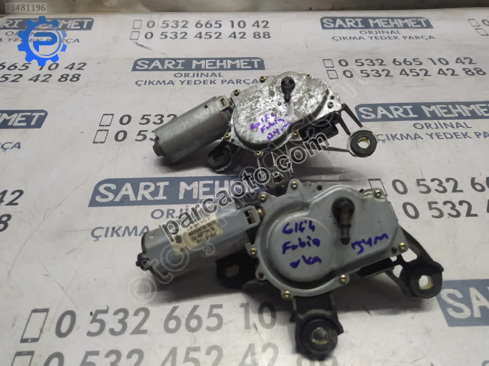 Skoda Fabia Silecek Motoru - Konya Selçuklu