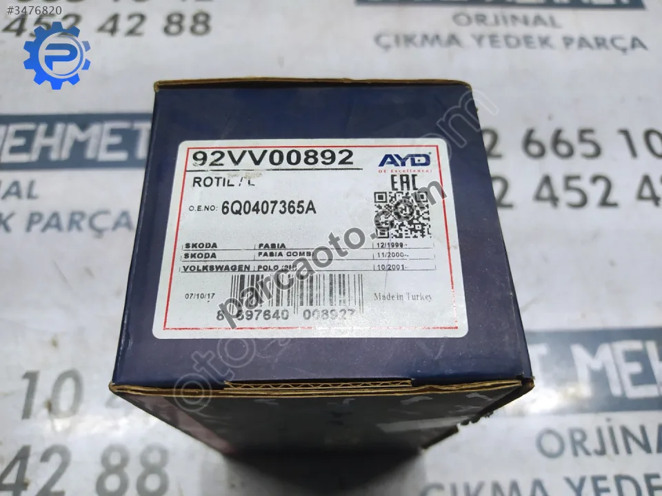 Skoda Fabia Rot başı - Konya Selçuklu