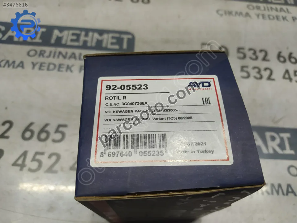 Volkswagen Passat Rot başı - Konya Selçuklu