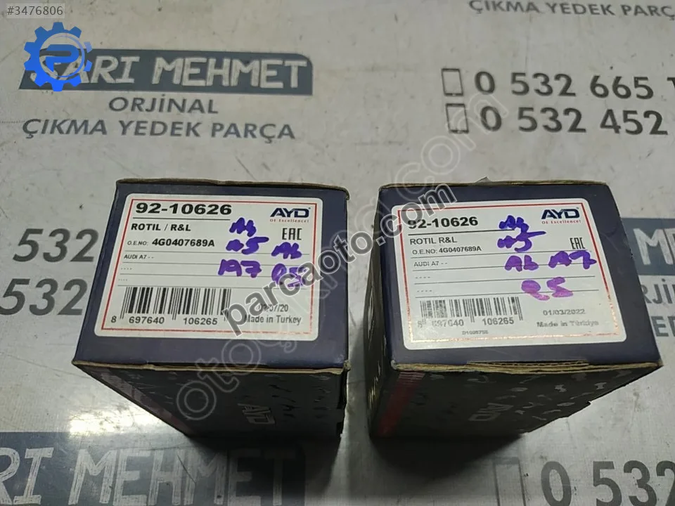 Audi A4 Rot başı - Konya Selçuklu