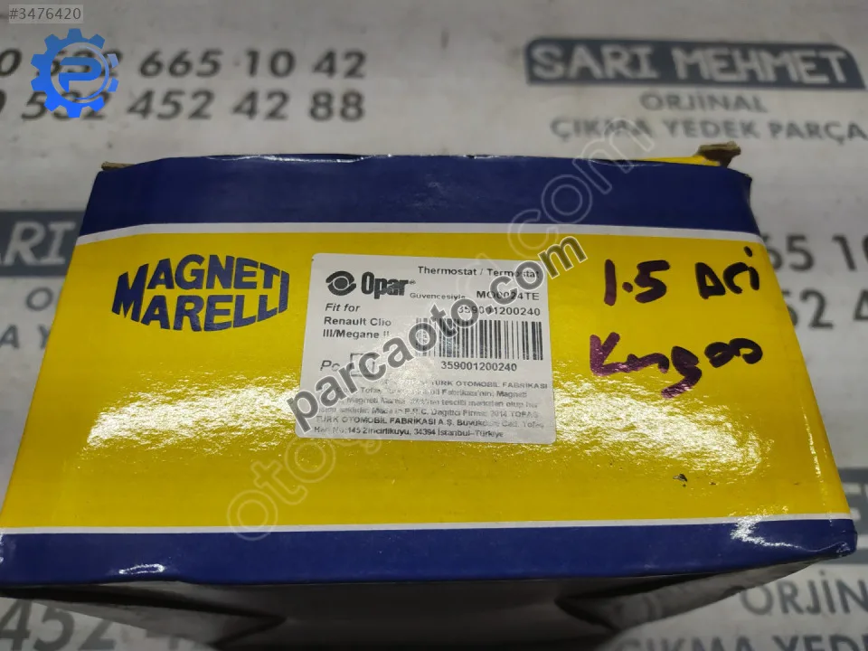 Renault Megane Termostat - Konya Selçuklu