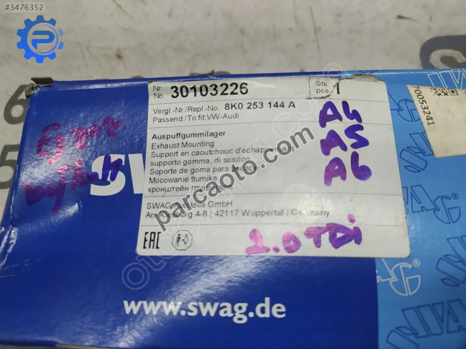 Audi A4 Egzoz Komple - Konya Selçuklu